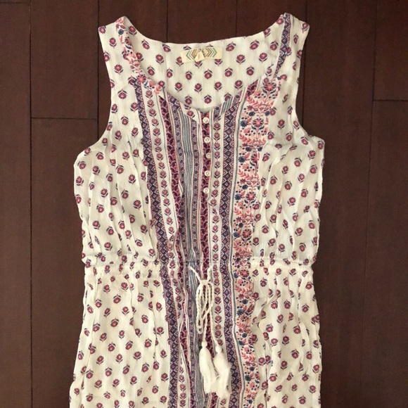 Pink Rose Dresses & Skirts - Boho style Pink Rose long dress, petite Small